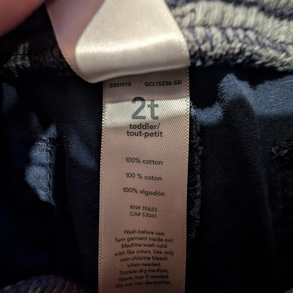 GAP 2T Gray Tank Top and Blue Star Shorts Set